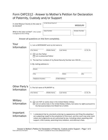 14340714-fillable-2011-answer-of-petition-missouri-fillable-form-courts-mo