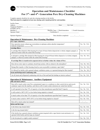 14468244-fillable-dry-cleaning-regular-maintenance-checklist-form-dec-ny