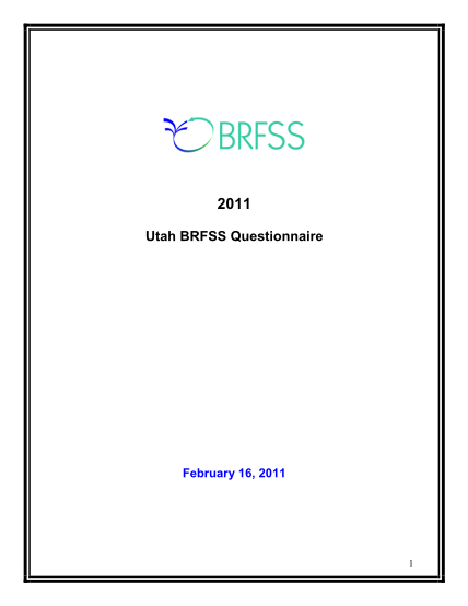 14669765-utah-brfss-questionnaire-utah-department-of-health-health-utah