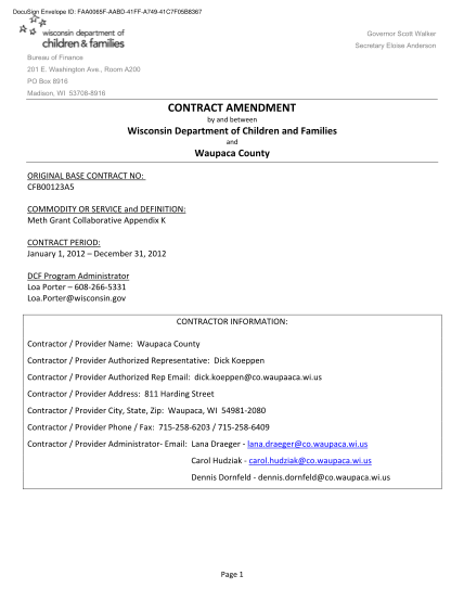 14707794-contract-amendment-wisconsin-department-of-children-and-dcf-wisconsin