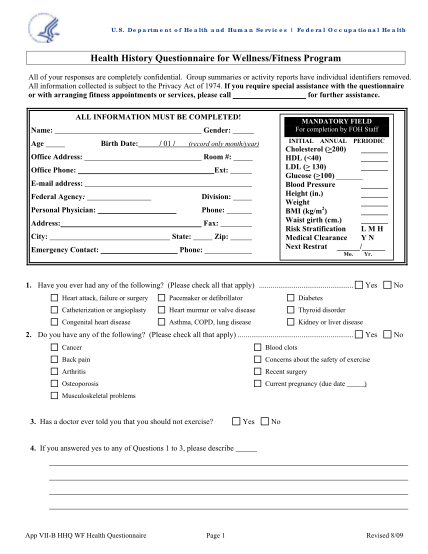 13 Patient History Form Template Free To Edit Download Print Cocodoc