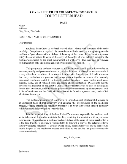 15047107-cover-letter-to-counselpro-se-parties-judiciary-state-nj