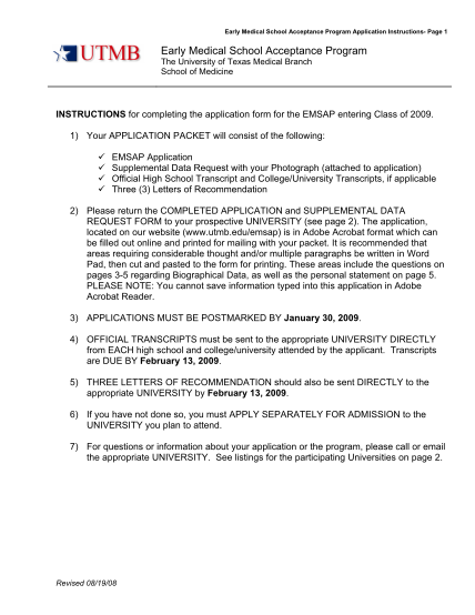 15347071-emsap-application-instructions-2009doc-utmb