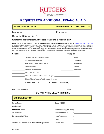 15380688-request-for-additional-financial-aid-umdnj