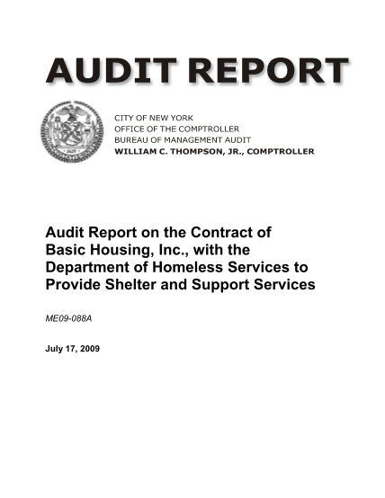 15381182-audit-report-on-the-contract-of-basic-housing-inc-comptroller-nyc
