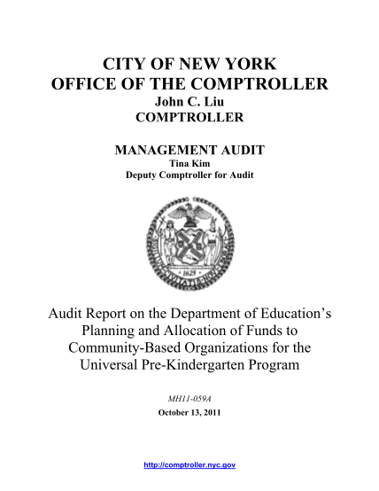 15391023-audit-report-on-the-department-of-educations-planning-and-allocation-of-funds-to-community-based-organizations-for-the-universal-pre-kindergarten-program-comptroller-nyc