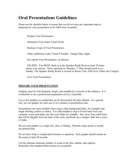 85 oral presentation evaluation form page 4 - Free to Edit, Download ...