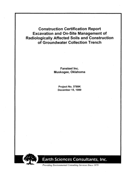 15407936-enclosure-1-construction-certification-report-of-excavation-nrc-pbadupws-nrc