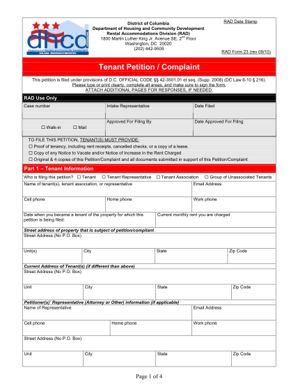 15415983-fillable-2010-dc-petition-form-dhcd-dc