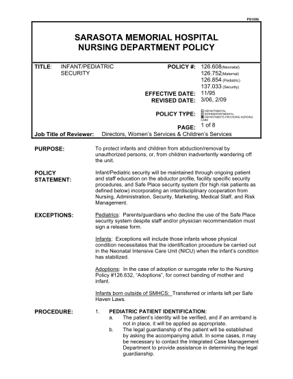 15417174-fillable-sarasota-memorial-hospital-nursing-department-policy-form