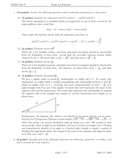 15429681-math-190-75-exam-3-solutions-1-10-points-answer-the