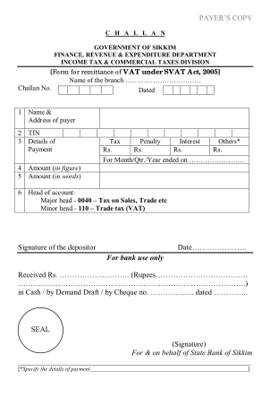 15480667-fillable-government-of-sikkim-finance-revenue-challan-form
