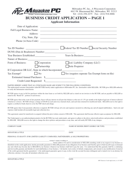 15494264-business-credit-application-page-1-milwaukee-pc