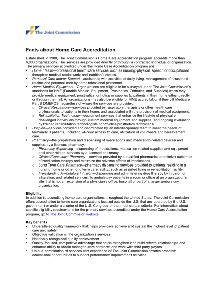 15522257-facts-about-home-care-accreditation-joint-commission-jointcommission