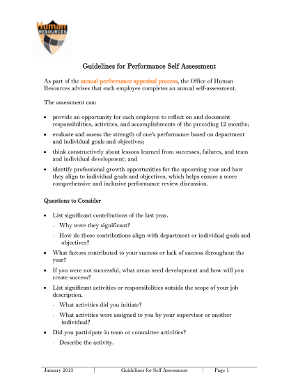 15538446-guidelines-for-performance-self-assessment-princeton