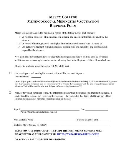 15575741-mercy-college-meningococcal-meningitis-vaccination-response-form-mercy