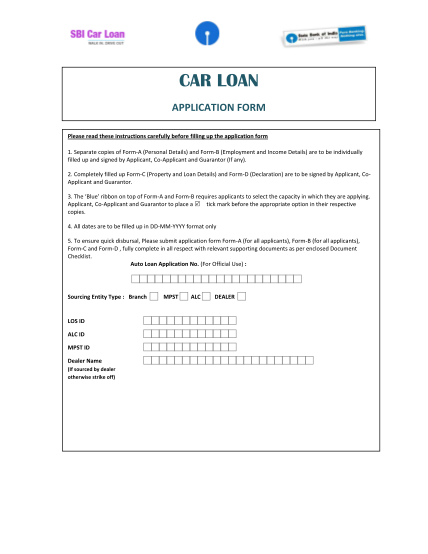 15597054-sbi-car-loan-form-filling