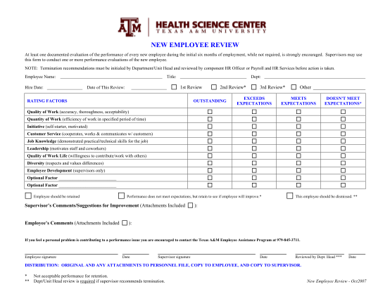 15618818-new-employee-review-form-texas-aampm-health-science-center-tamhsc