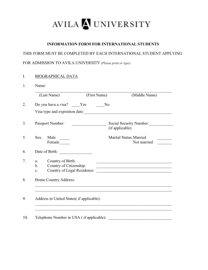 15717980-information-form-for-international-students-avila-university-avila