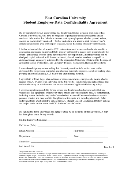 15729030-student-employee-confidentiality-agreement-east-carolina-ecu