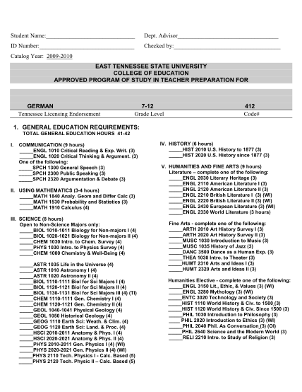 15738581-exercise-science-checksheet-2009_2010-east-tennessee-state-etsu