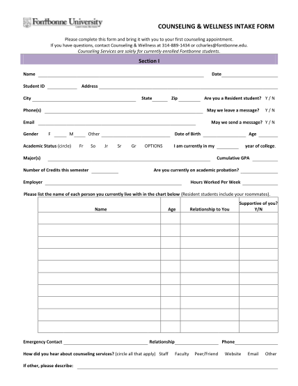 15805081-fillable-fillable-counseling-intake-form-fontbonne