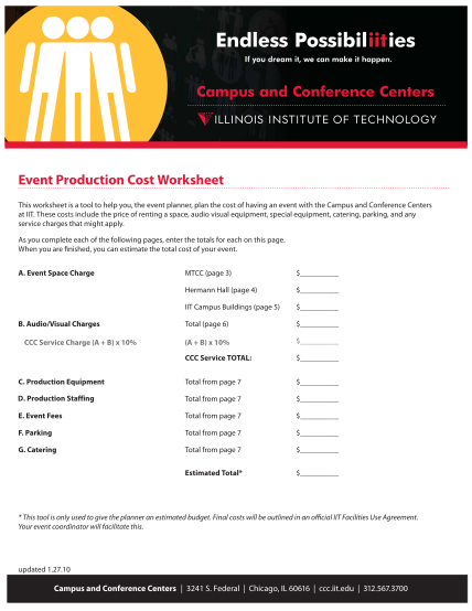 15868107-campus-and-conference-centers-event-production-cost-worksheet-iit