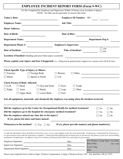 15915502-fillable-indiana-state-university-accident-report-form-indstate