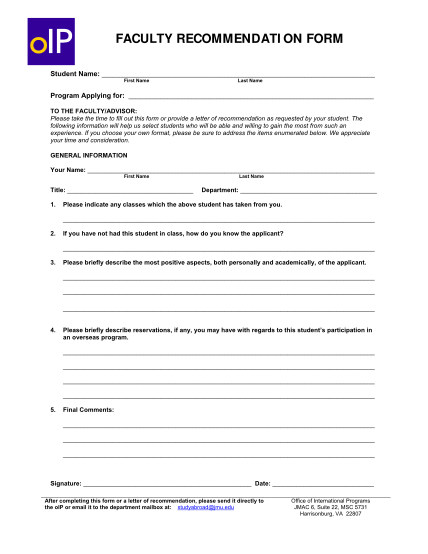 15952876-faculty-recommendation-form-jmu