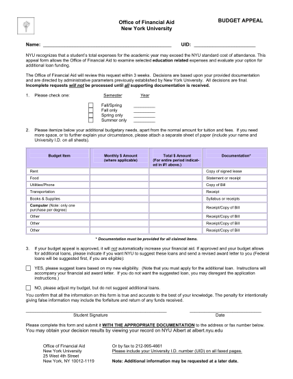 16002688-fillable-where-is-nyu-financial-aid-appeal-form-nyu