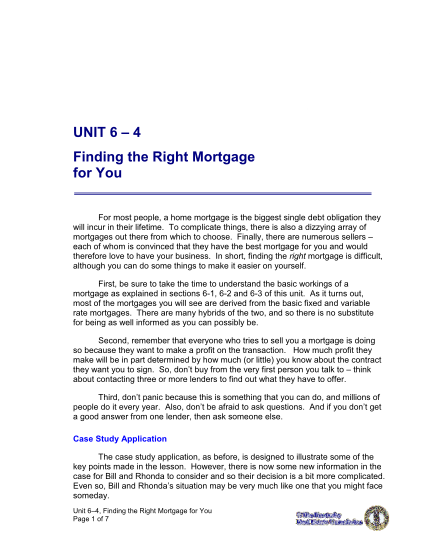16079272-unit-6-4-finding-the-right-mortgage-for-you-nku