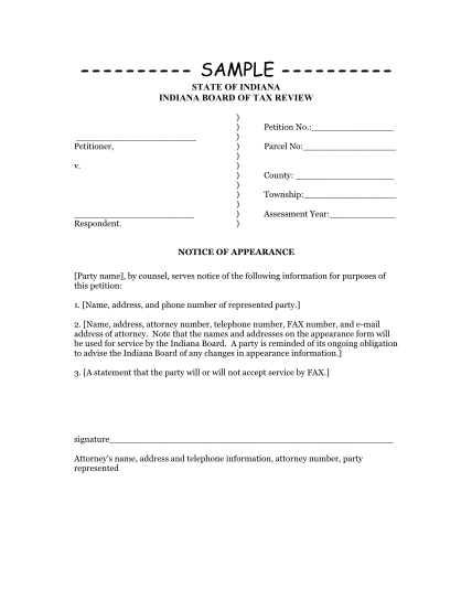 160991-fillable-notice-of-appearance-template-form-in