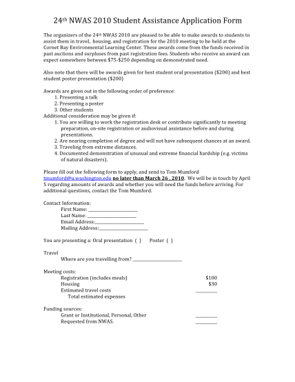 16196544-student-travel-award-application-pdf-format-spu