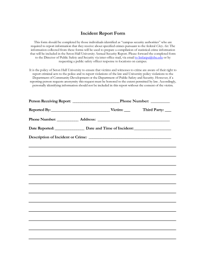 16198988-fillable-inter-office-incident-report-form-shu