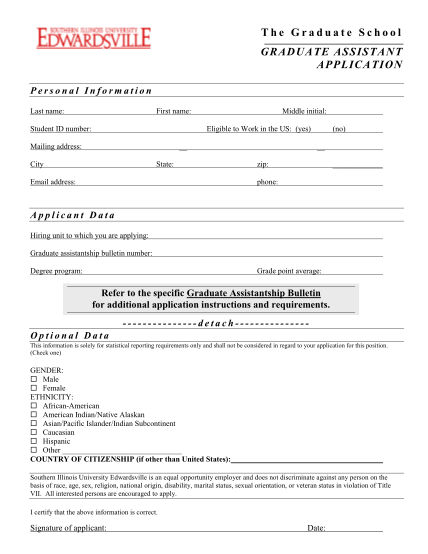 16233053-graduate-assistantship-application-form-pdf-southern-illinois-siue