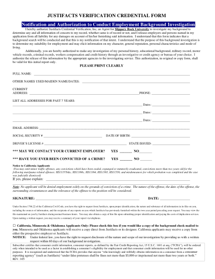 16243315-waiver-form-for-background-check-slippery-rock-university-sru