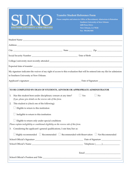 16248041-fillable-suno-application-transfer-reference-form-suno