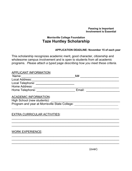 16297245-taze-huntley-scholarship-morrisville-state-college-morrisville