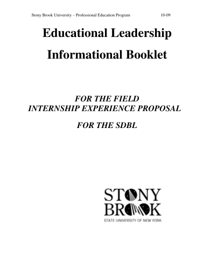 16310424-the-internship-proposal-stony-brook-university-stonybrook