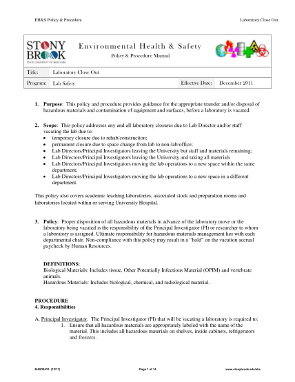 16311955-fillable-fillable-health-safety-policy-and-procedures-form-stonybrook