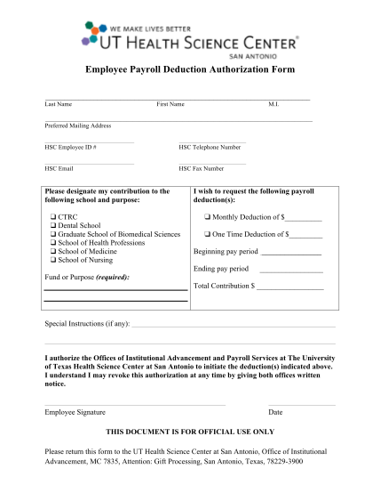 16467895-payroll-deduction-form-the-university-of-texas-health-science-uthscsa