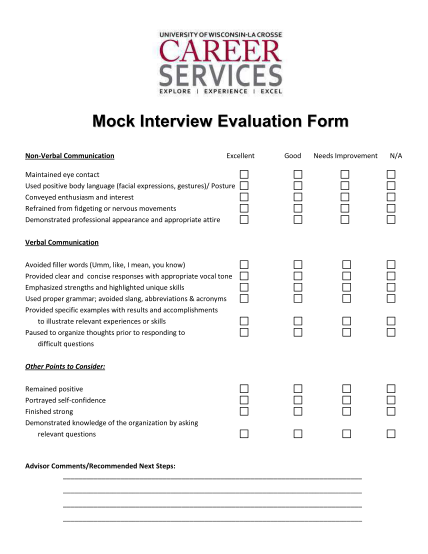 16489906-fillable-mock-interview-evaluation-form-sample-uwlax