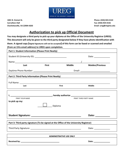 16501456-authorization-to-pick-up-official-document-form-university-of-virginia-virginia