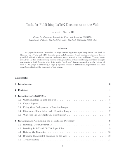 1652913-webpub-tools-for-publishing-latex-documents-on-the---stanford-university-other-forms-ccrma-stanford