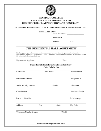 16561143-residence-hall-application-and-contract-benedict-college-benedict
