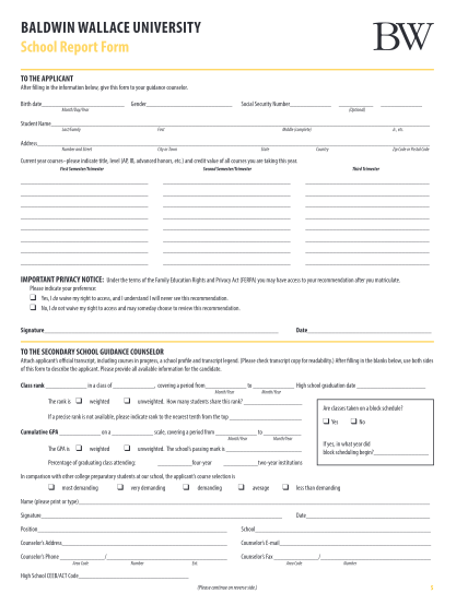 16570663-fillable-baldwin-wallace-high-school-report-form-bw