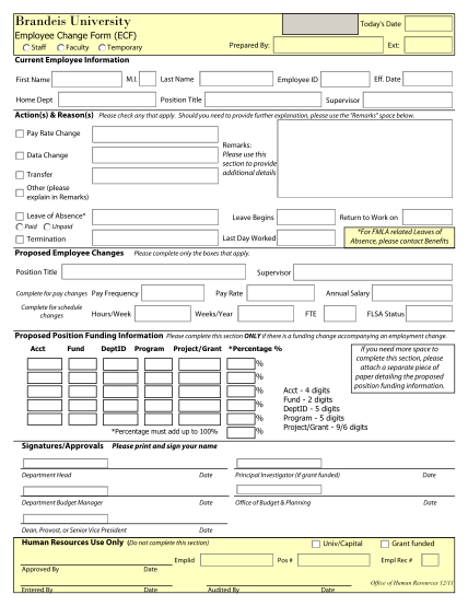 16634760-employee-change-form-ecf-brandeis-university-brandeis