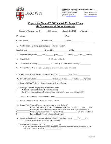 16645959-fillable-brown-university-ds2019-form-brown
