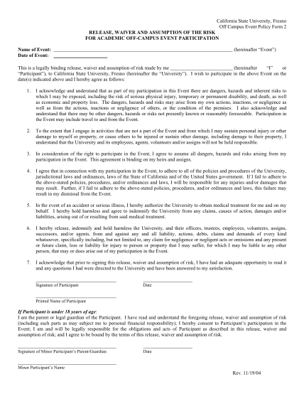 16648544-fillable-general-release-of-liability-california-form-fresnostate
