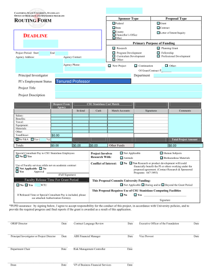 16692610-routing-form-csu-stanislaus-csustan